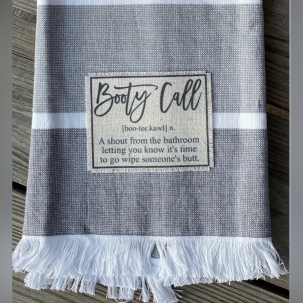 Restroom Humor Hand Towels